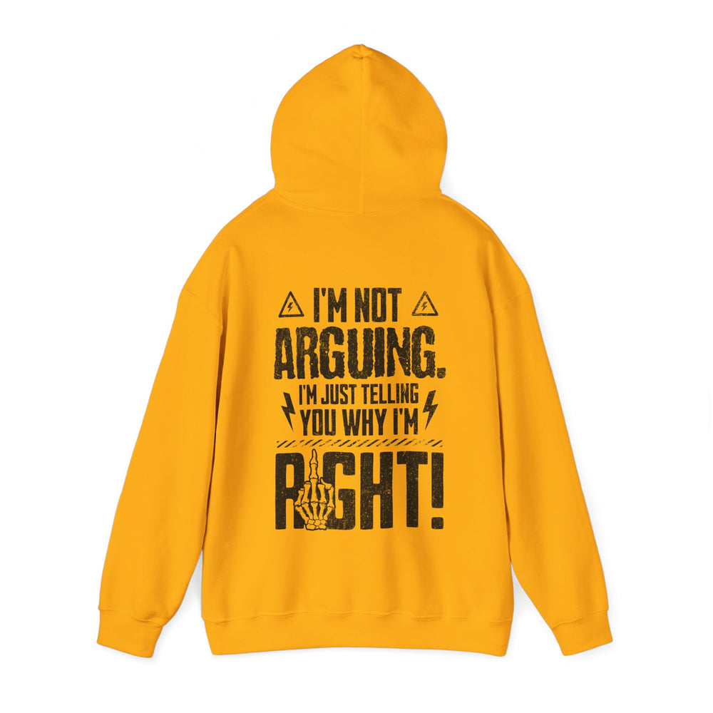 RIGHT BY DEFAULT HOODIE