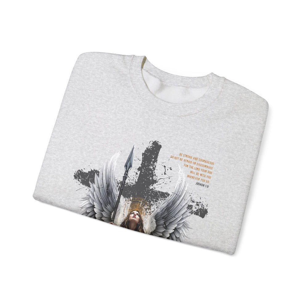 FEMALE ARCHANGEL JOSHUA 1:9 SWEATSHIRT