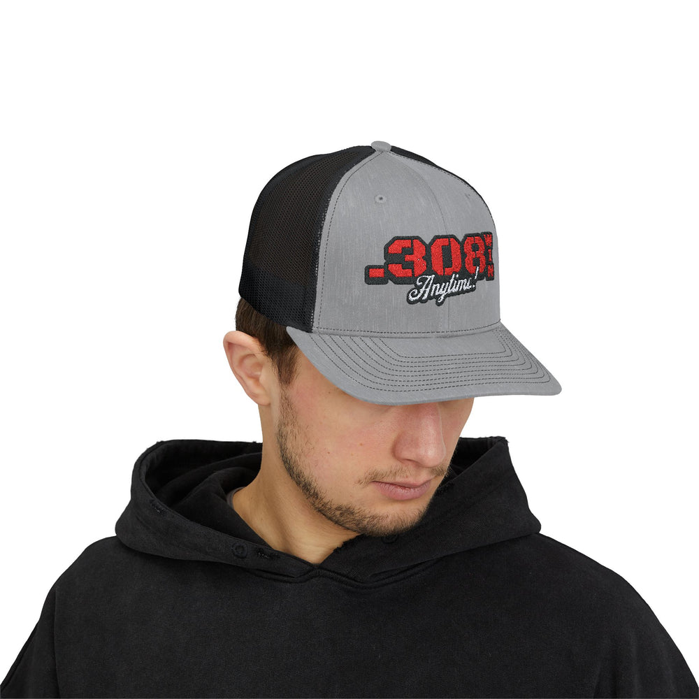 .308 WIN ANYTIME TRUCKER HAT