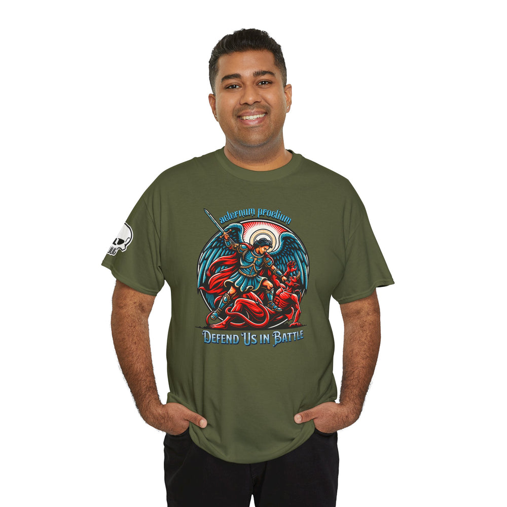 DEFEND US IN BATTLE T SHIRT