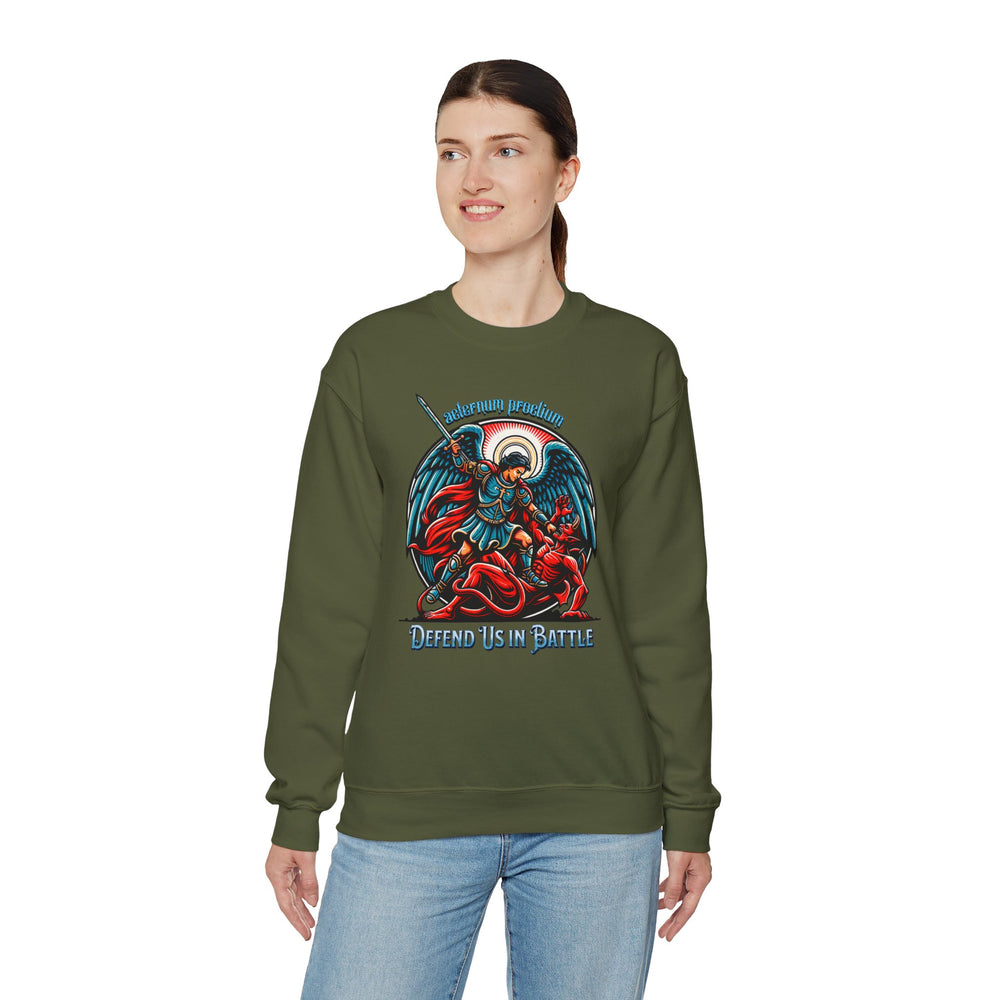 DEFEND US IN BATTLE SWEATSHIRT