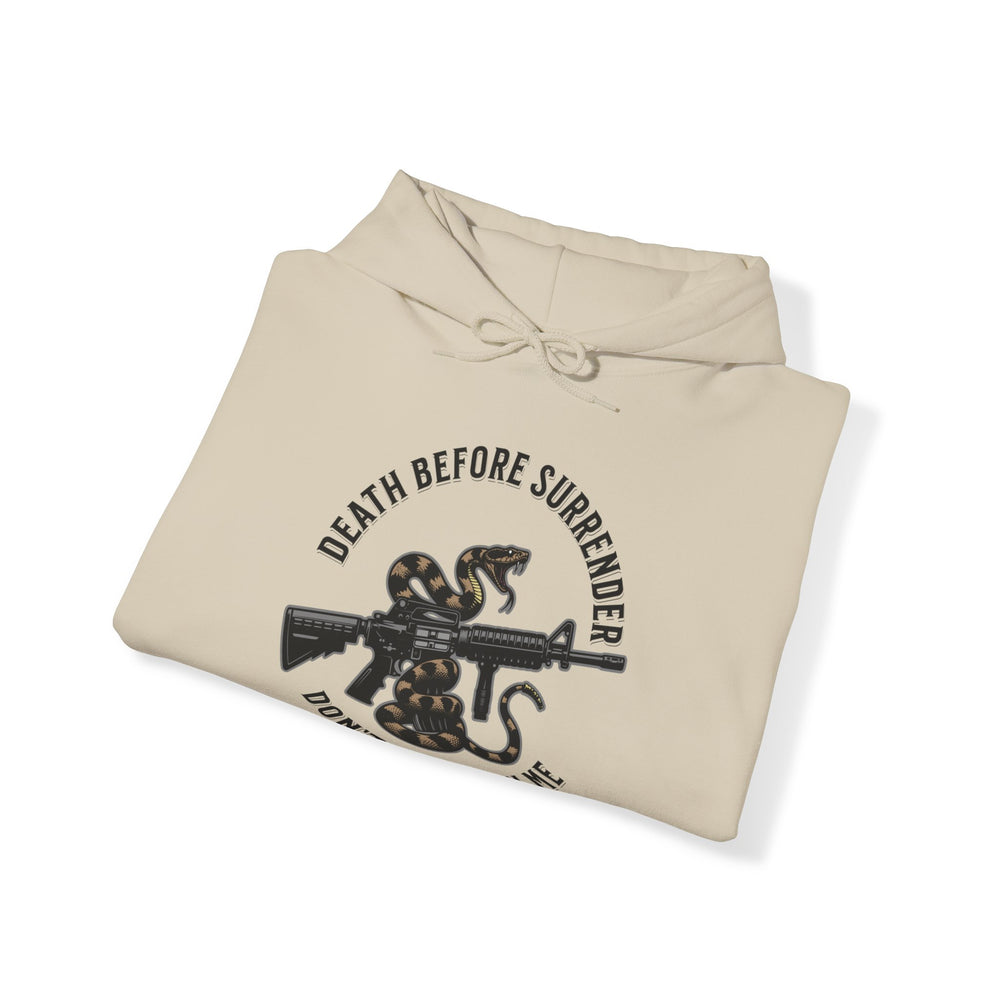 COLOR DEATH BEFORE SURRENDER HOODIE