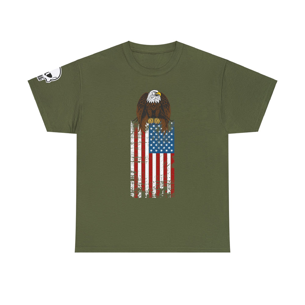 EAGLE USA FLAG T SHIRT