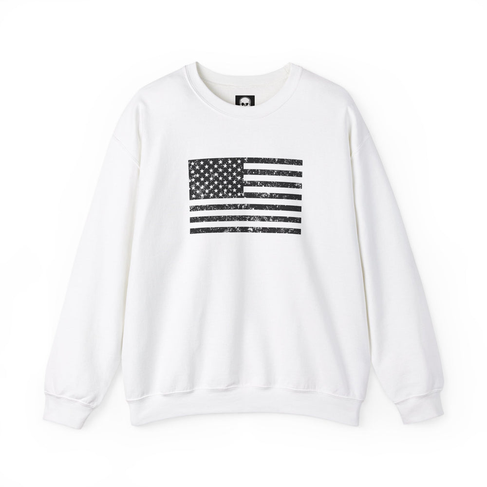 USA GRUNGE FLAG SWEATSHIRT