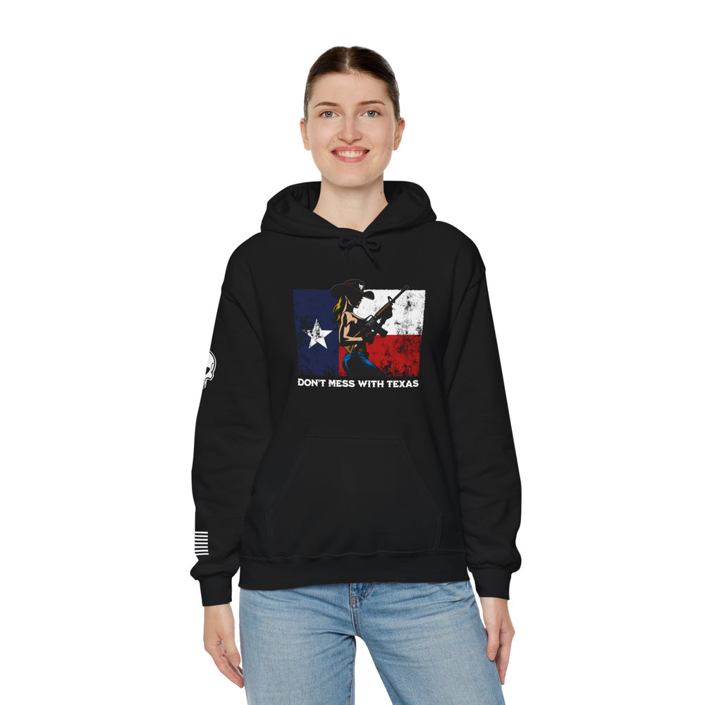 DON'T MESS WITH TEXAS COWGIRL HOODIE