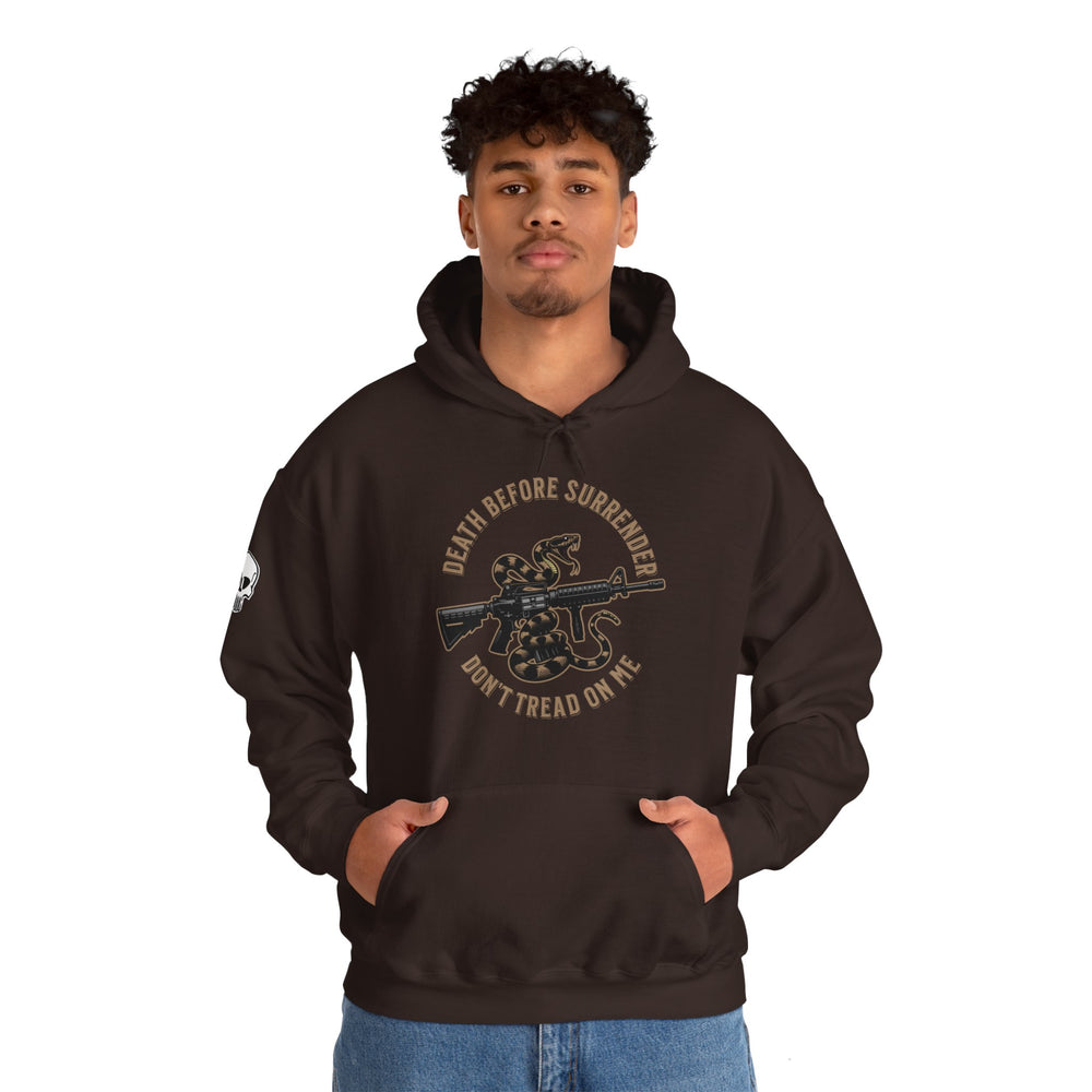 COLOR DEATH BEFORE SURRENDER HOODIE