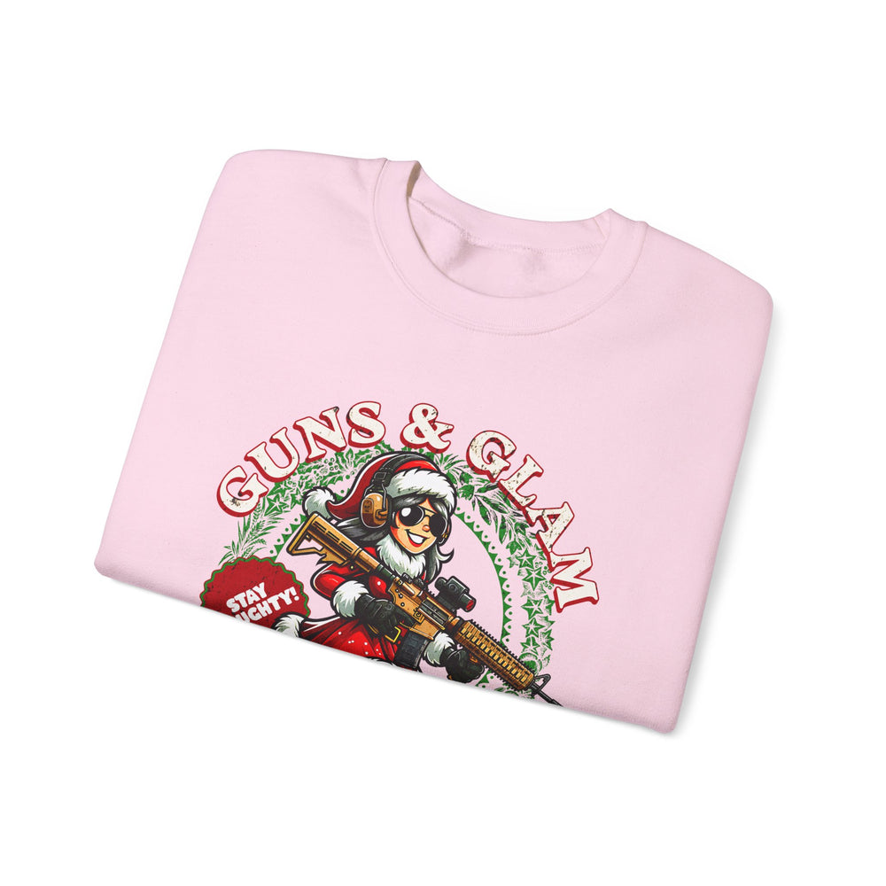 GUNS AND GLAM XMAS SWEATSHIRT