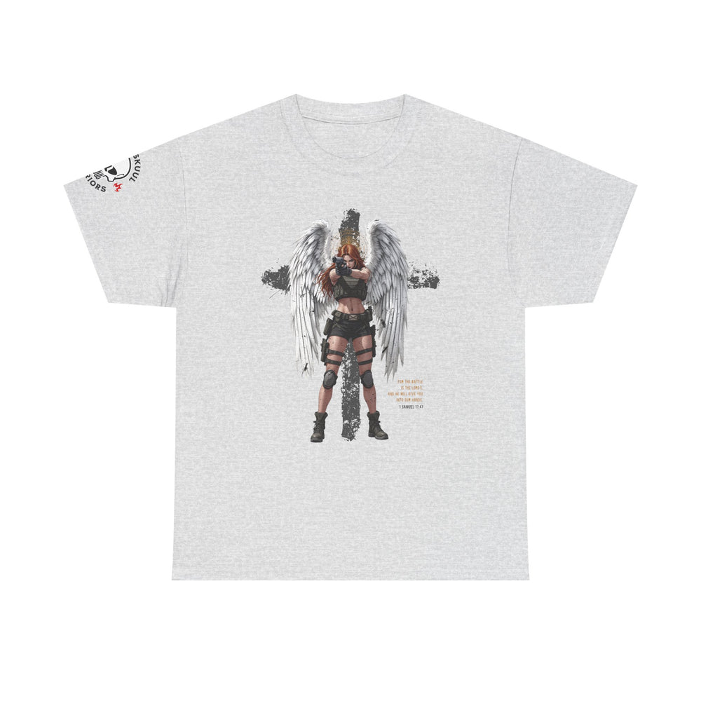 FEMALE ARCHANGEL 1 SAMUEL 17:47 T SHIRT