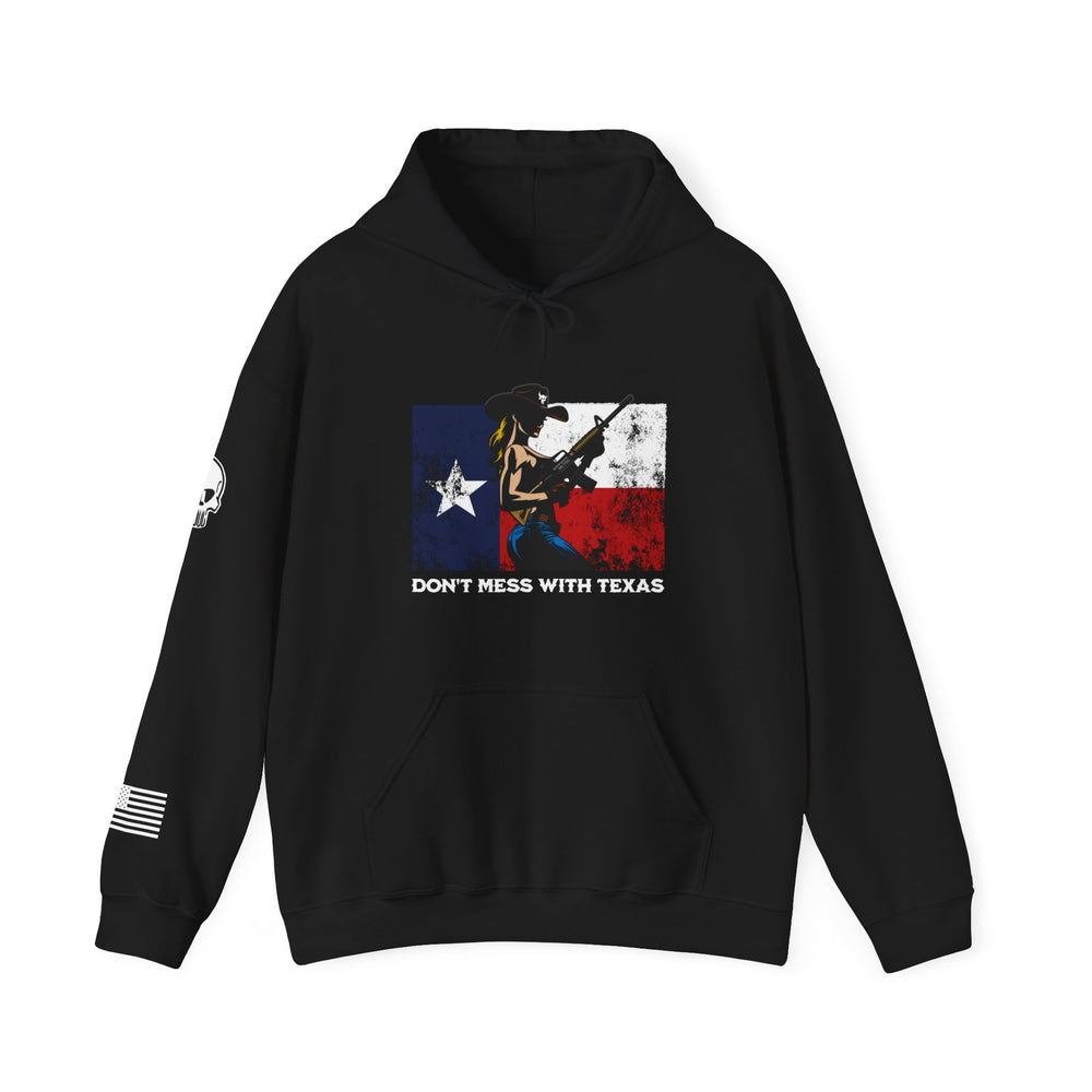 DON'T MESS WITH TEXAS COWGIRL HOODIE