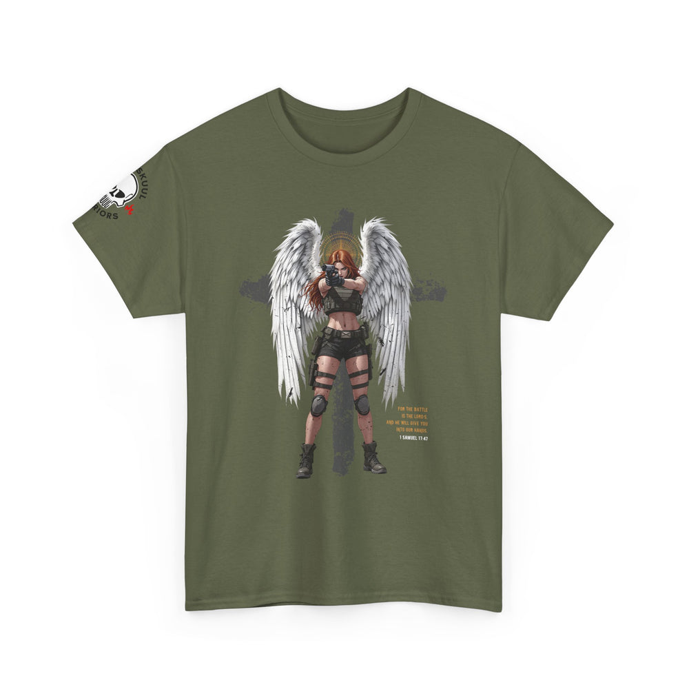 FEMALE ARCHANGEL 1 SAMUEL 17:47 T SHIRT