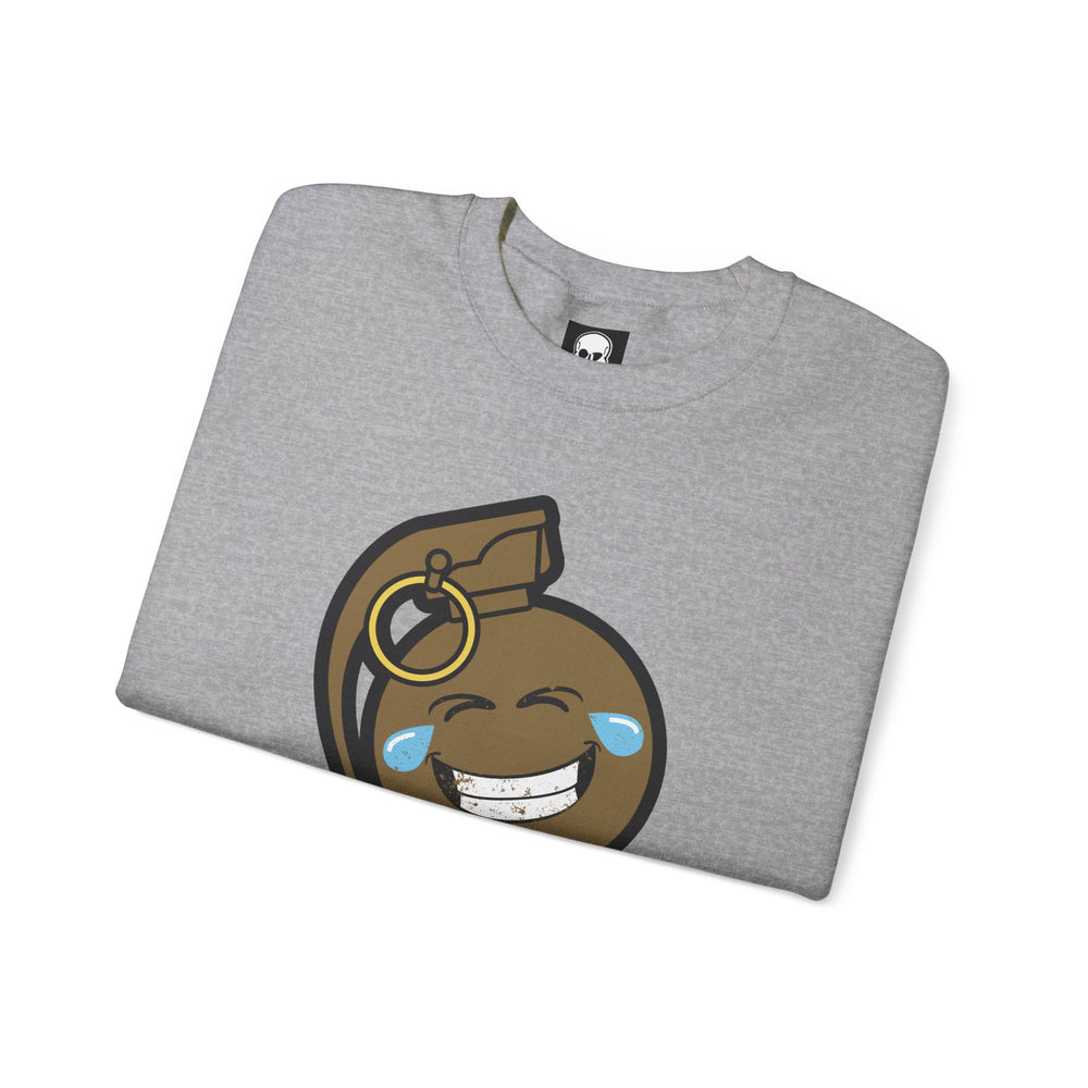 LAUGH BOMB SWEATSHIRT