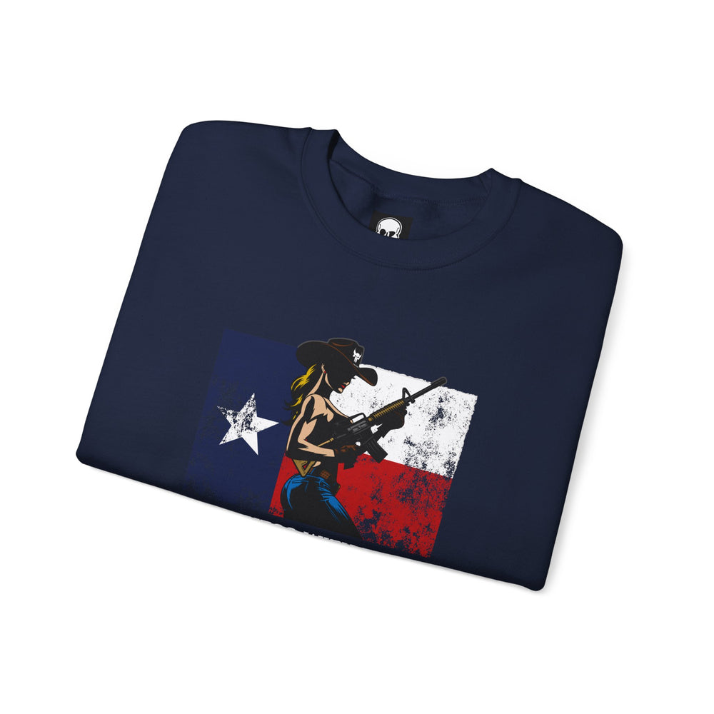 DON'T MESS WITH TEXAS COWGIRL SWEATSHIRT