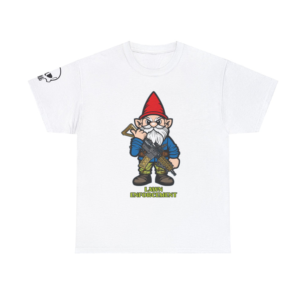 LAWN ENFORCEMENT GRUMPY GARDEN GNOME