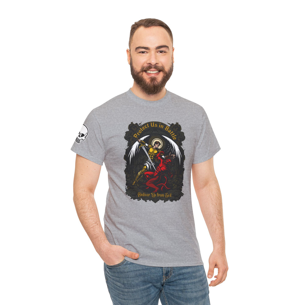 PROTECT US IN BATTLE T SHIRT