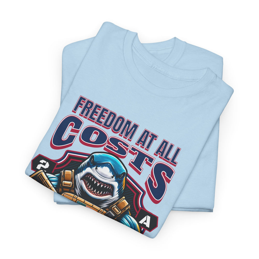 GREAT WHITE SHARK FREEDOM T SHIRT