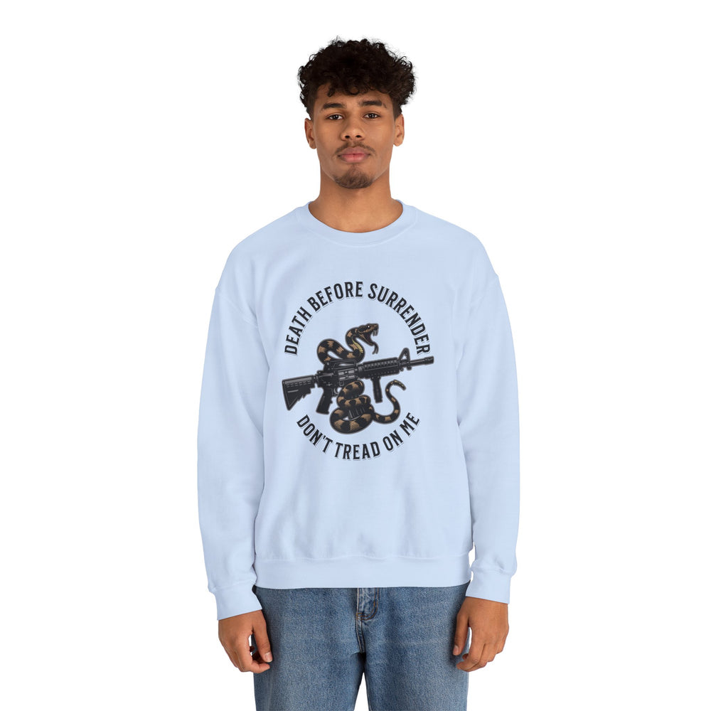 COLOR DEATH BEFORE SURRENDER SWEATSHIRT