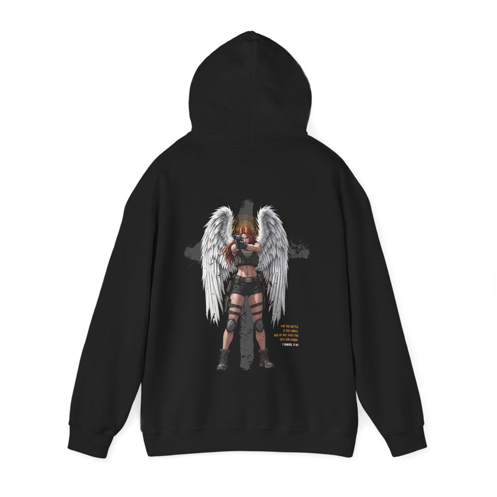 FEMALE ARCHANGEL 1 SAMUEL 17:47 HOODIE