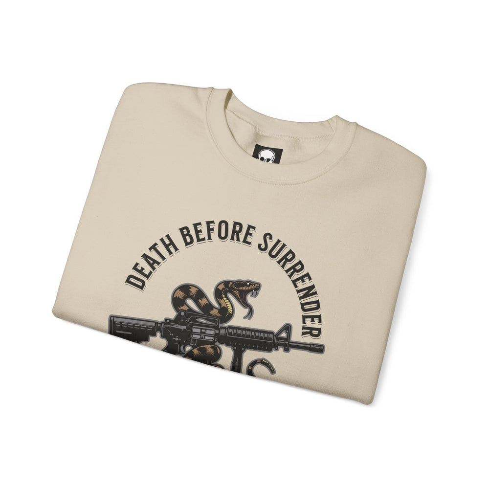 COLOR DEATH BEFORE SURRENDER SWEATSHIRT