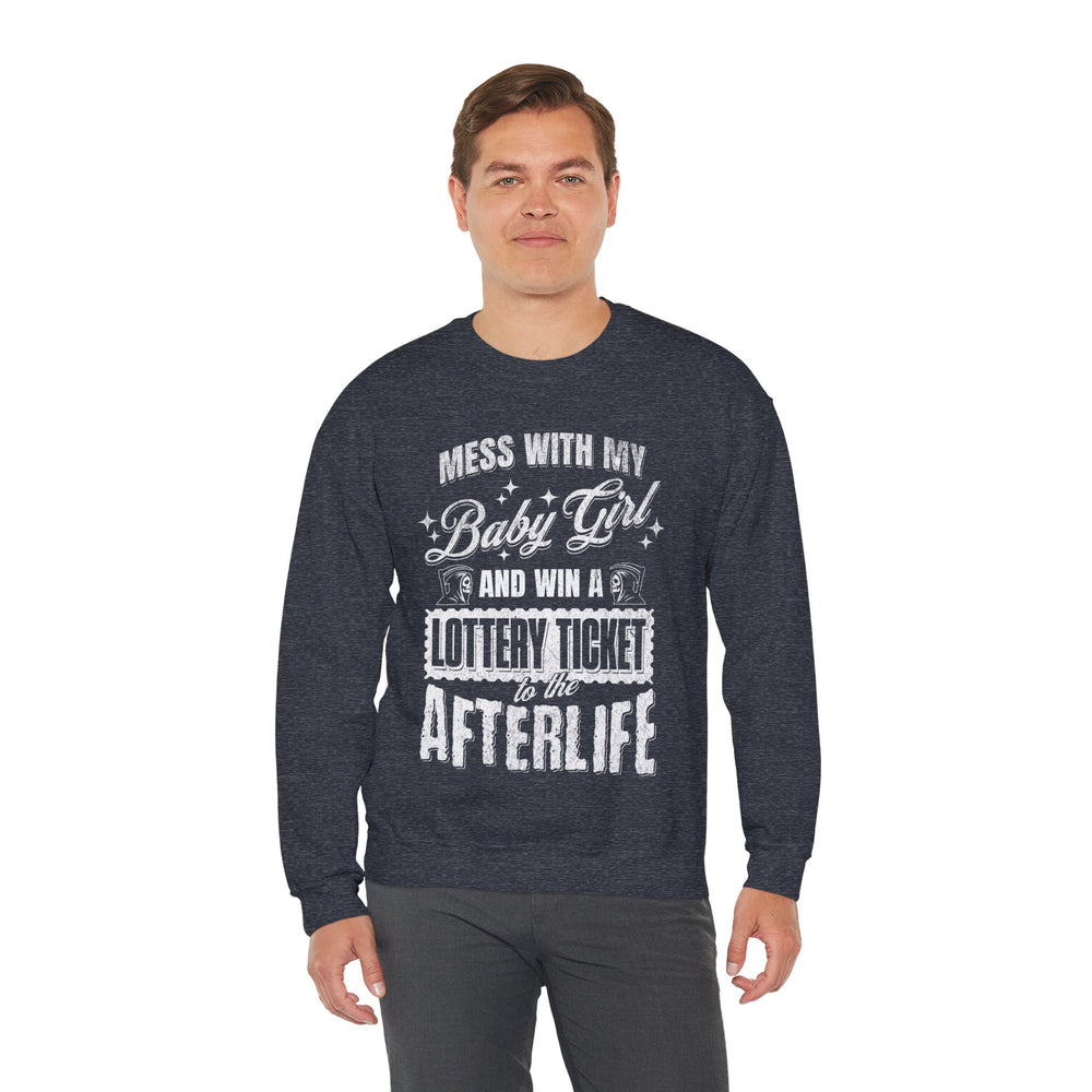 DADDY'S WARNING SWEATSHIRT