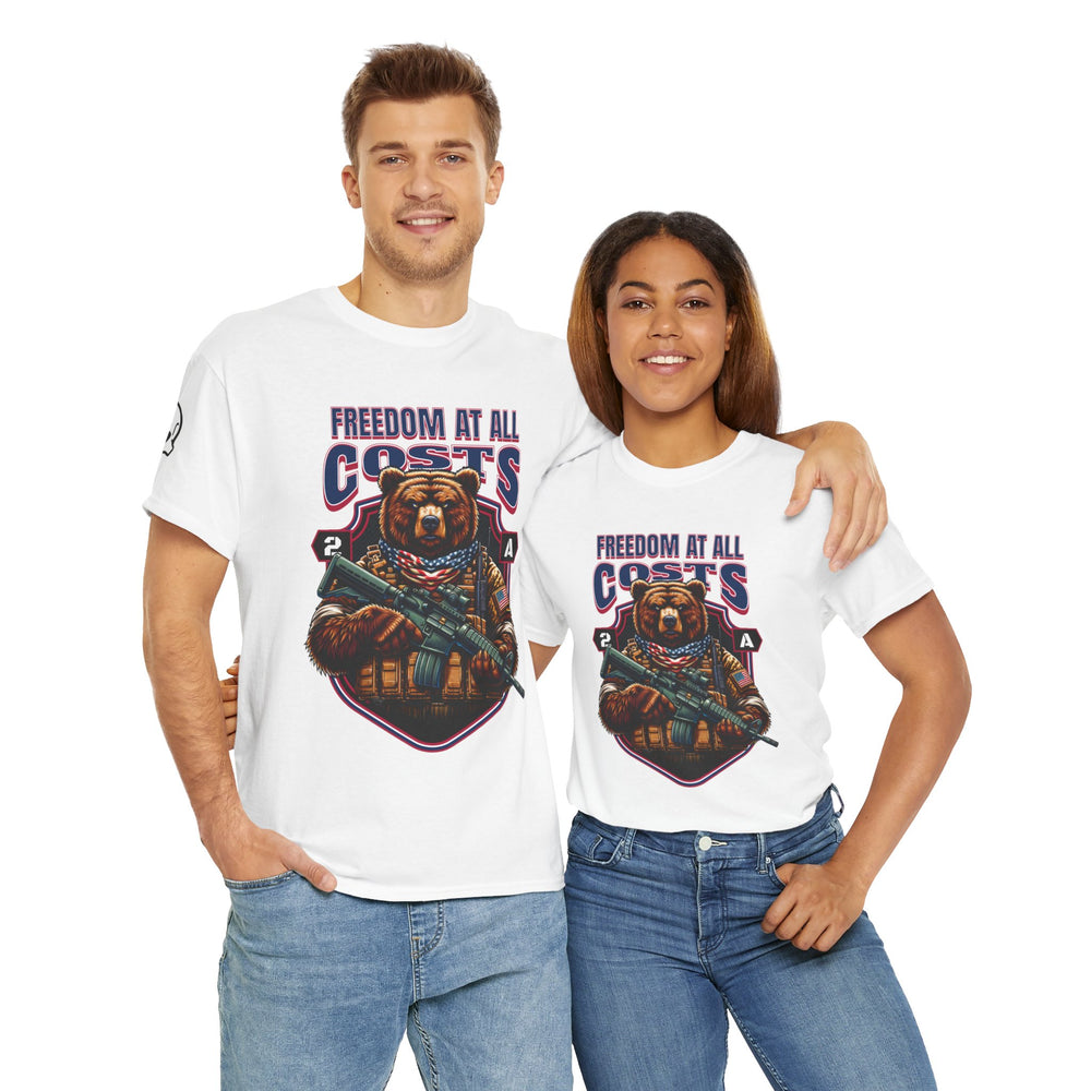 GRIZZLY BEAR FREEDOM T SHIRT