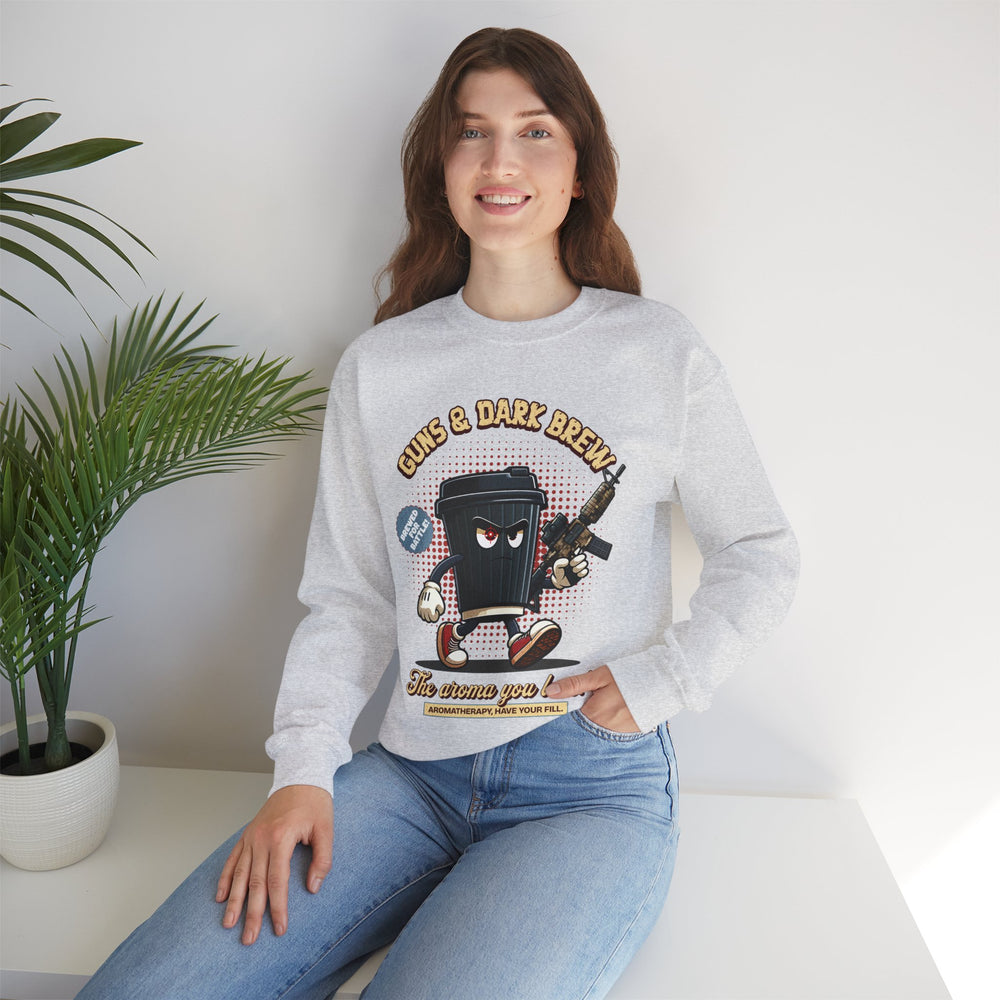 GUNS AND DARK BREW SWEATSHIRT