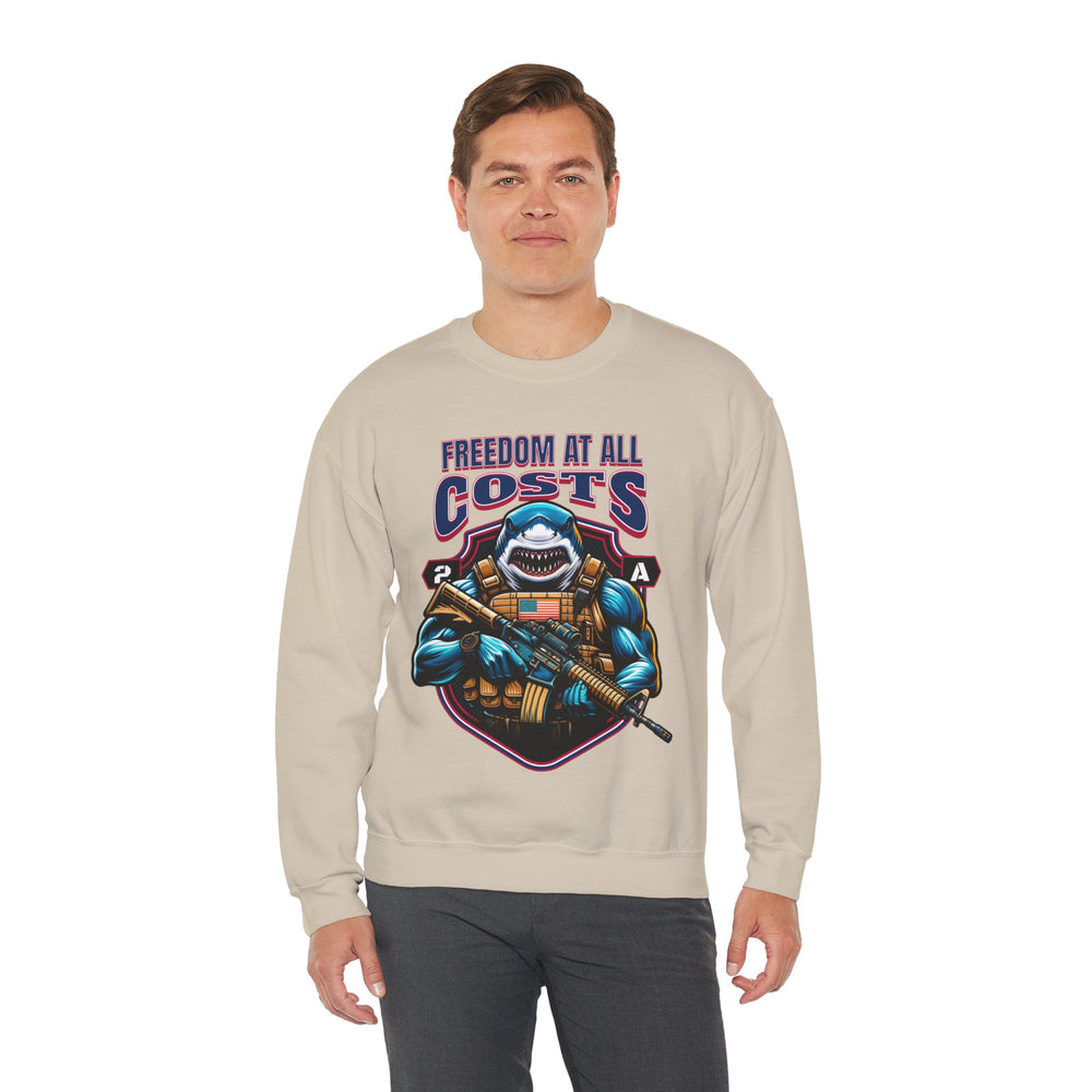 GREAT WHITE SHARK FREEDOM SWEATSHIRT