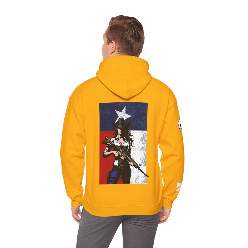 TEXAS COWGIRL DEFENDER HOODIE