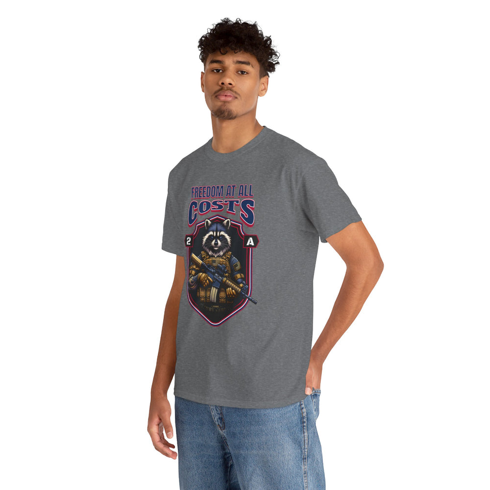 RACCOON FREEDOM T SHIRT