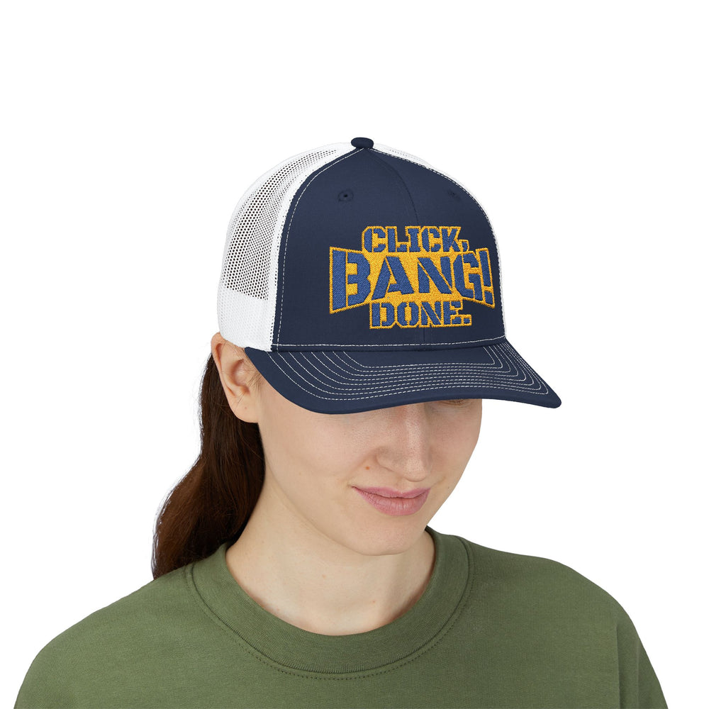 BANG! SNAP TRUCKER HAT