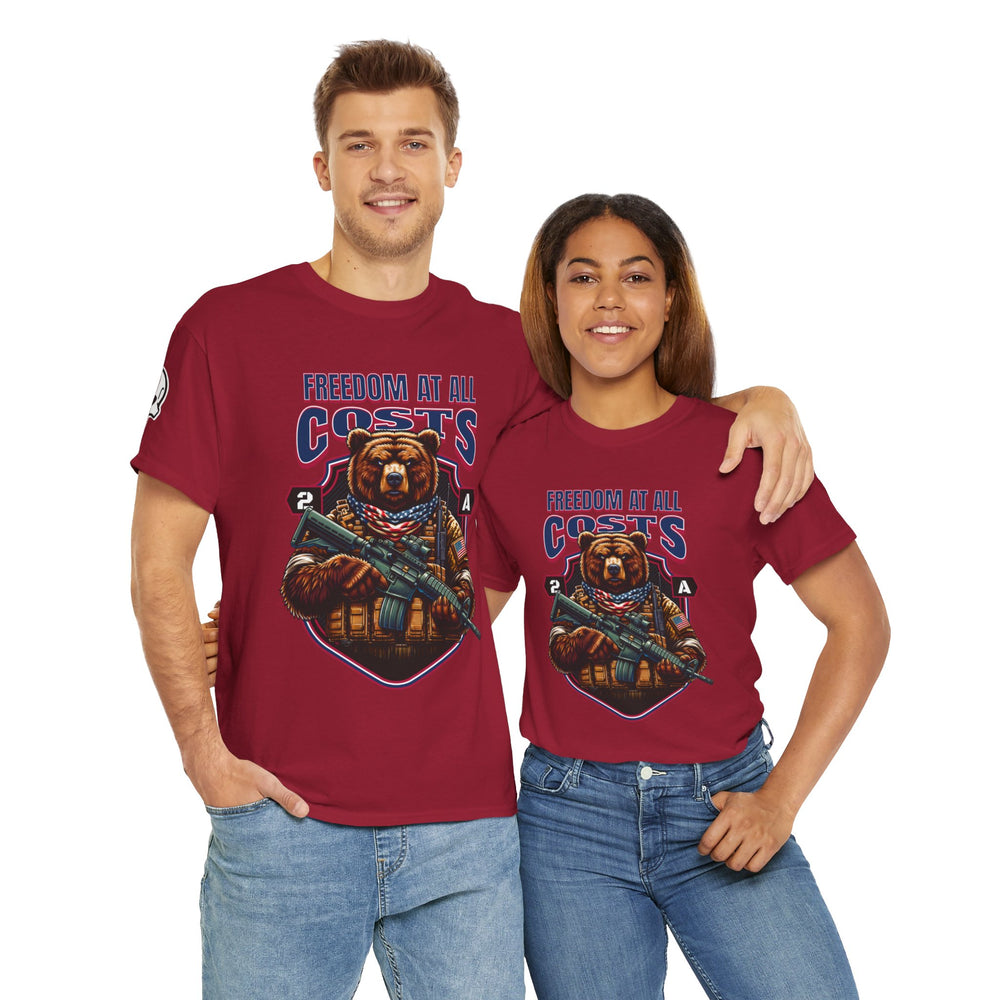 GRIZZLY BEAR FREEDOM T SHIRT