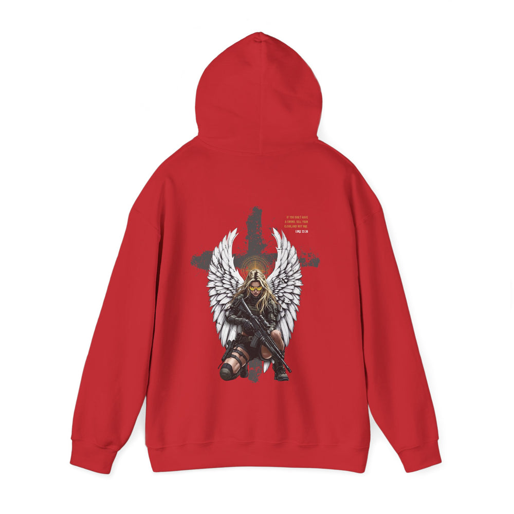 FEMALE ARCHANGEL LUKE 22:36 HOODIE