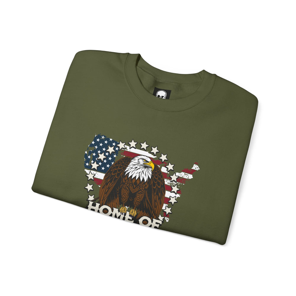 HOME OF THE BRAVE SWEATSHIRT