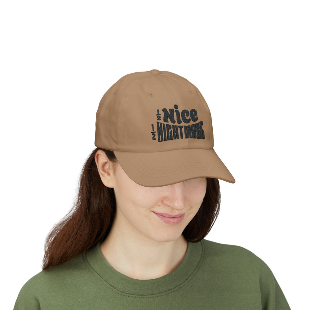 HALF NICE HALF NIGHTMARE DAD CAP