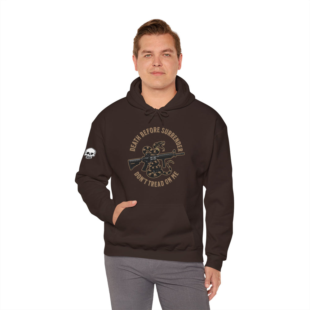 COLOR DEATH BEFORE SURRENDER HOODIE