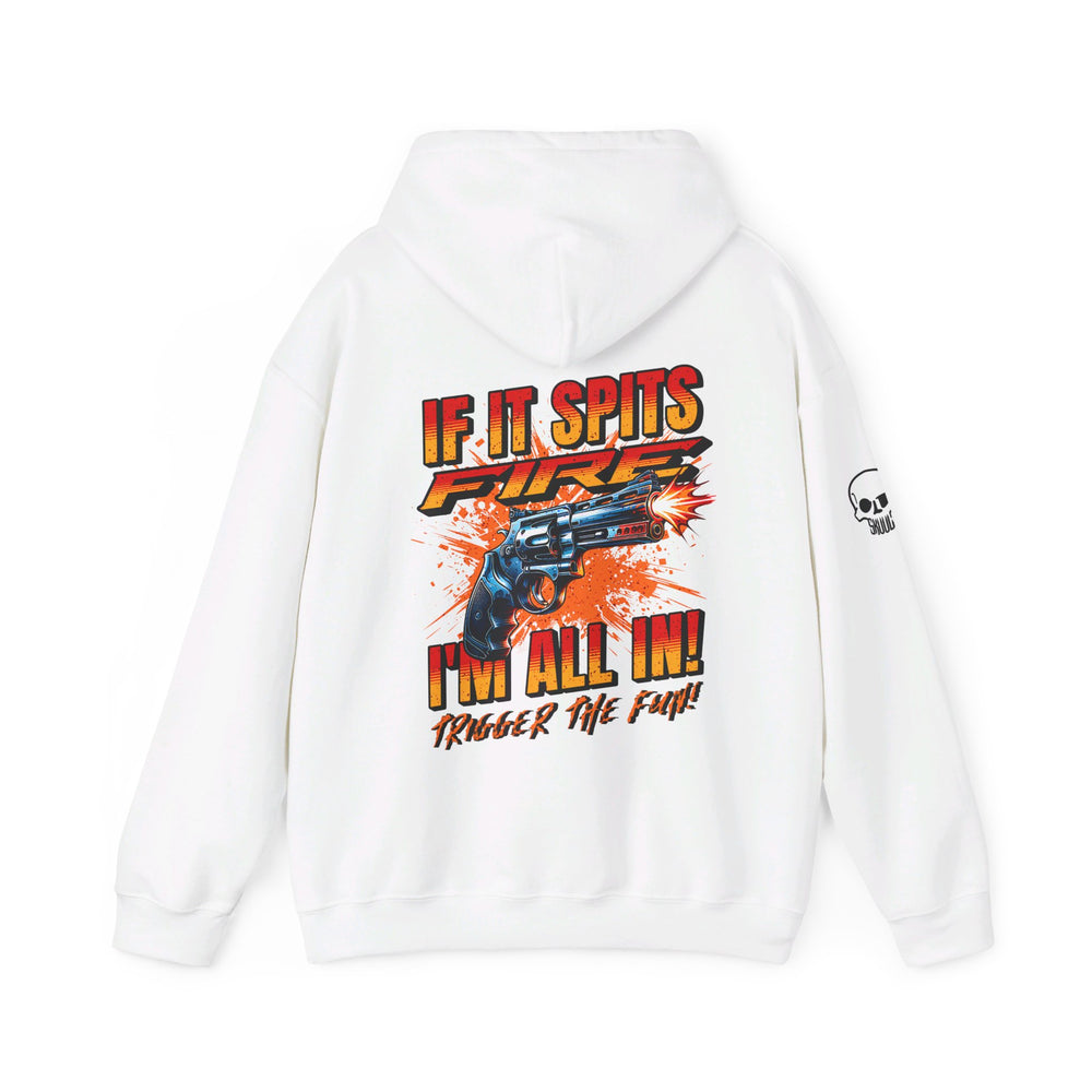 REVOLVER SPITTING FIRE HOODIE