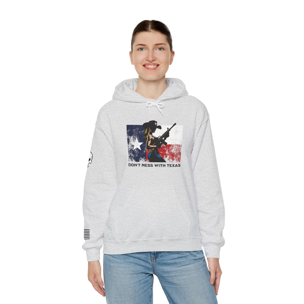 DON'T MESS WITH TEXAS COWGIRL HOODIE