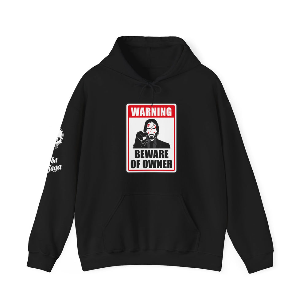 WICK BEWARE OF OWNER HOODIE