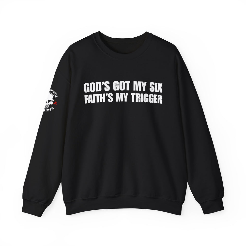 GOD'S GOT MY SIX SWEATSHIRT