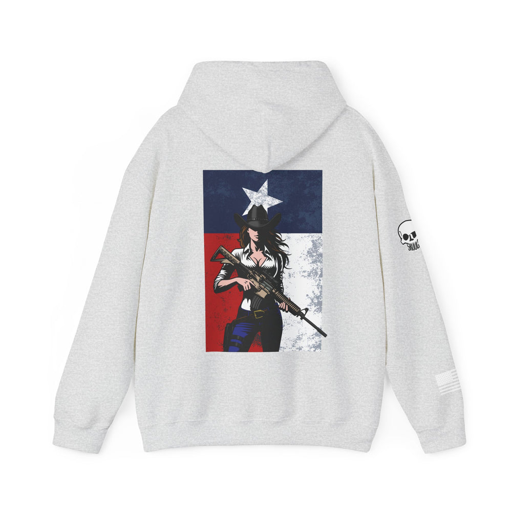 TEXAS COWGIRL DEFENDER HOODIE