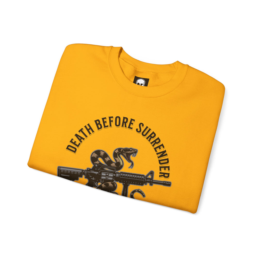 COLOR DEATH BEFORE SURRENDER SWEATSHIRT