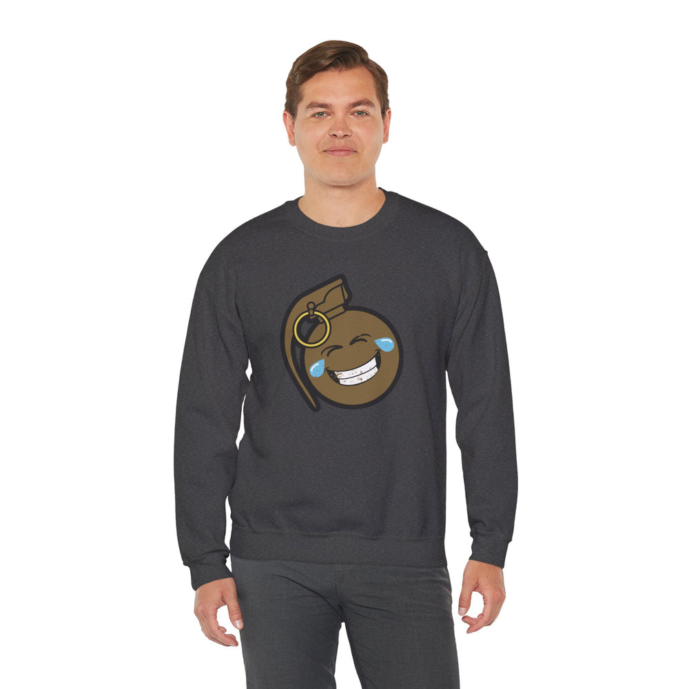 LAUGH BOMB SWEATSHIRT