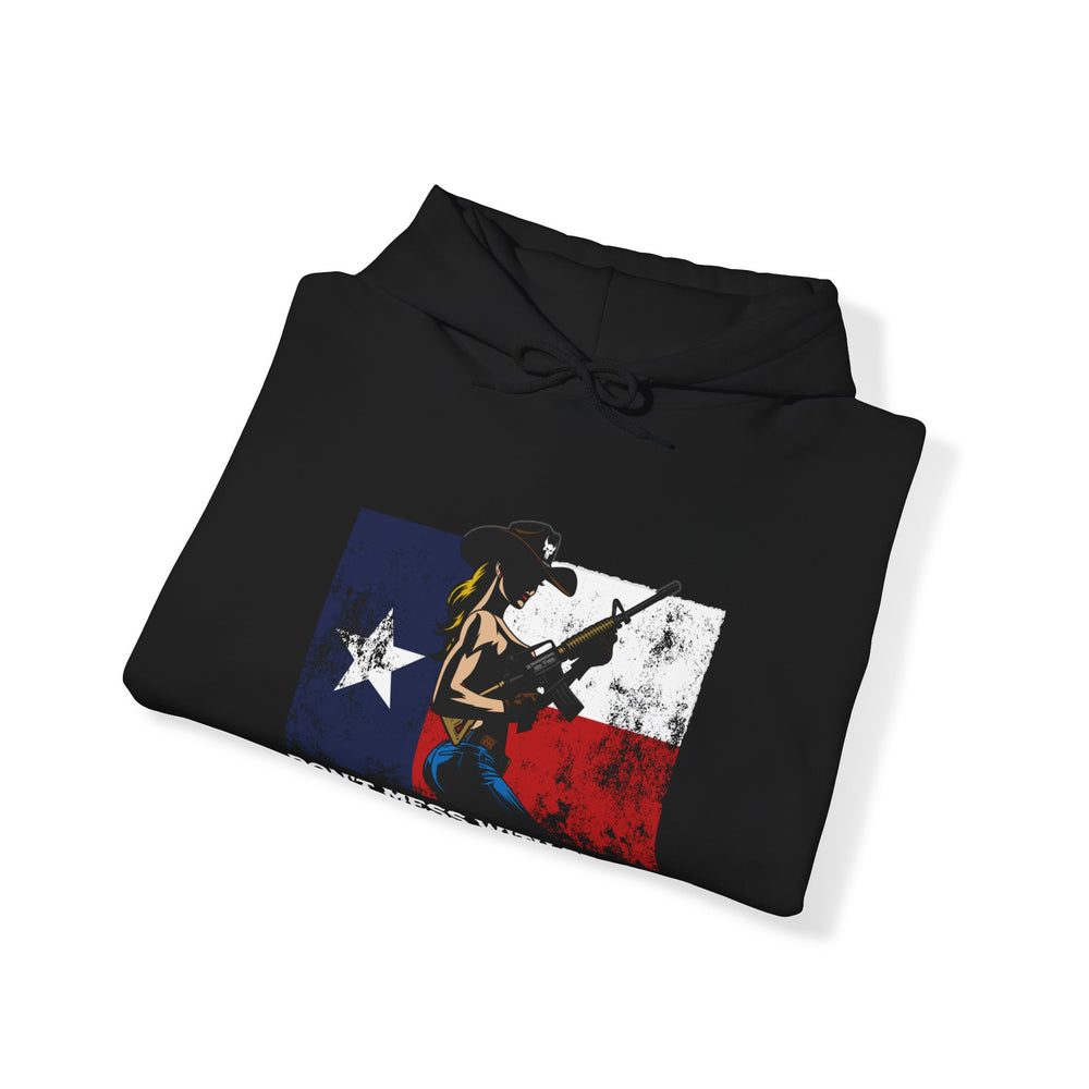 DON'T MESS WITH TEXAS COWGIRL HOODIE