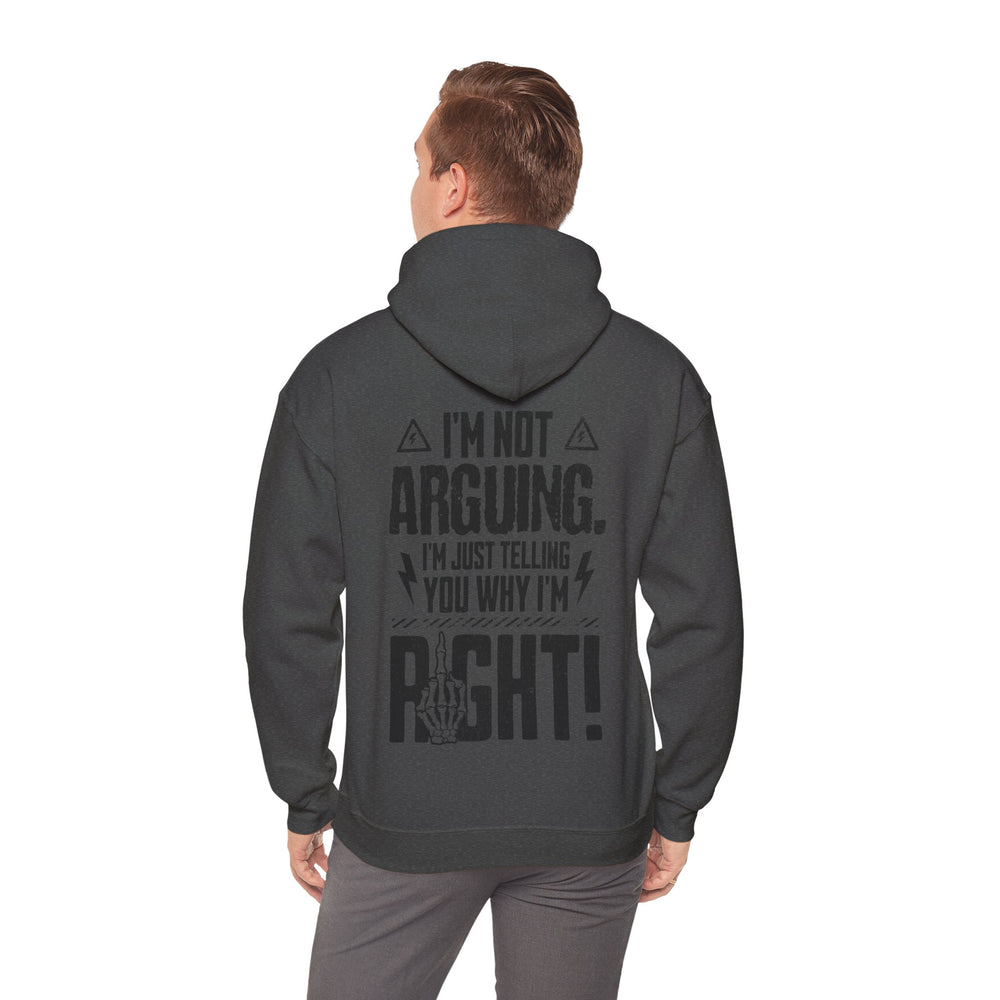 RIGHT BY DEFAULT HOODIE