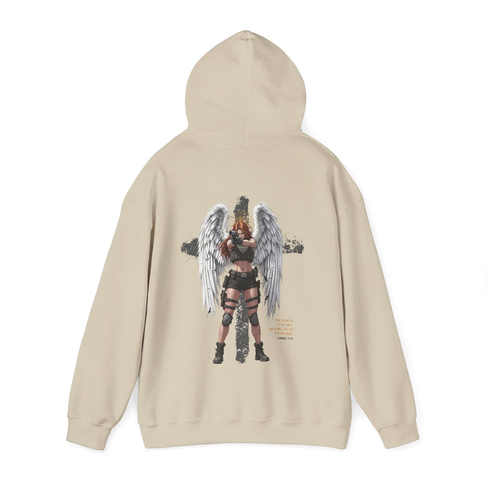 FEMALE ARCHANGEL 1 SAMUEL 17:47 HOODIE