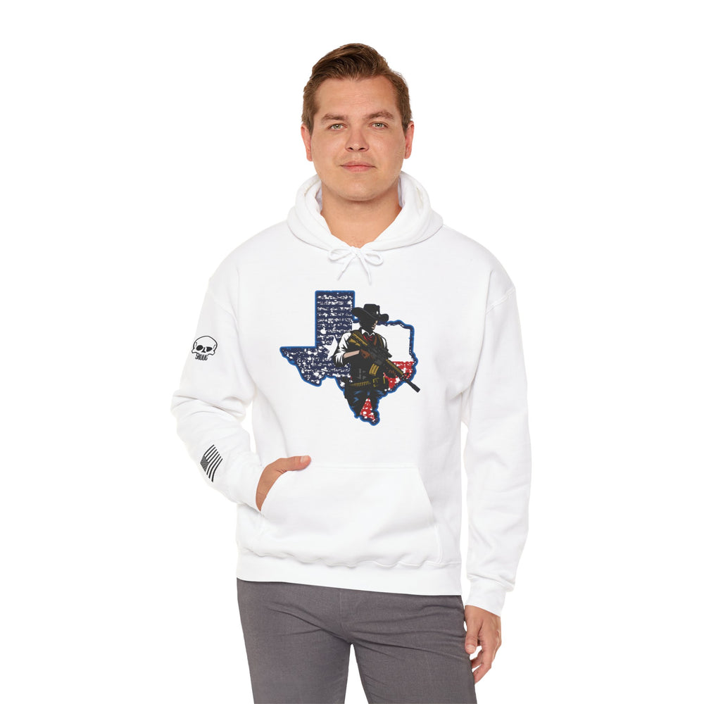 TEXAS STATE COWBOY HOODIE