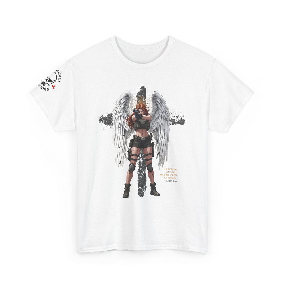 FEMALE ARCHANGEL 1 SAMUEL 17:47 T SHIRT