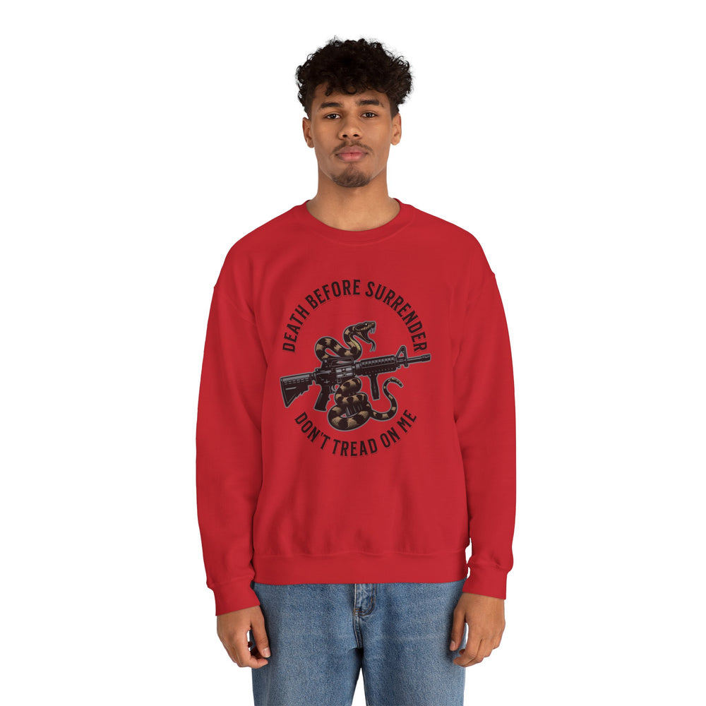COLOR DEATH BEFORE SURRENDER SWEATSHIRT