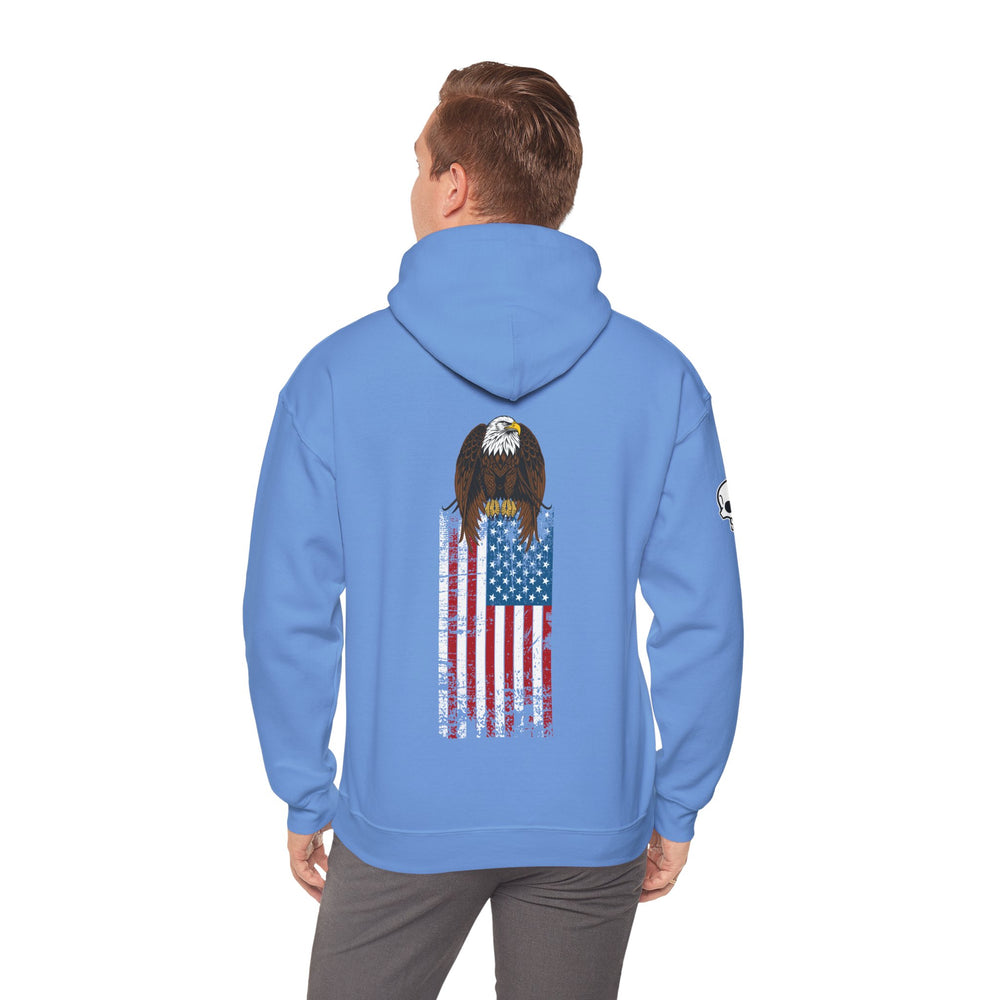 EAGLE USA FLAG HOODIE