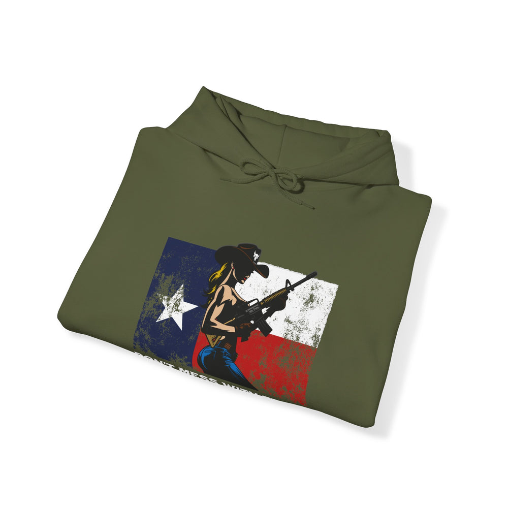 DON'T MESS WITH TEXAS COWGIRL HOODIE