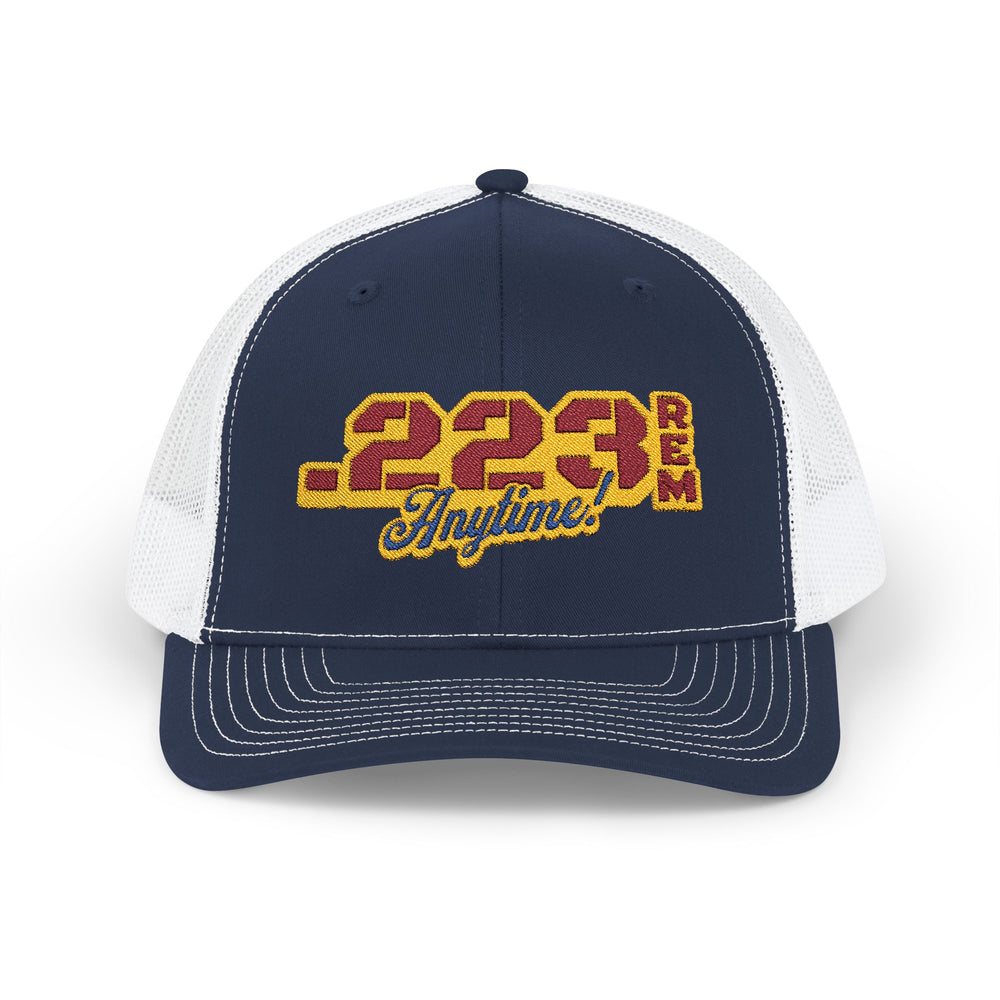 .223 REM ANYTIME TRUCKER HAT